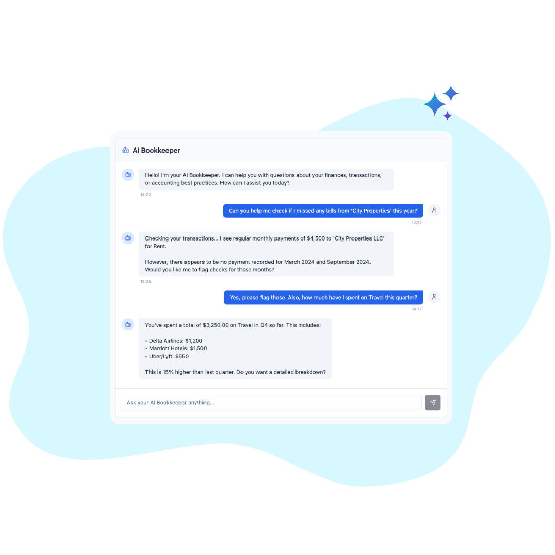 AI Bookkeeper Assistant